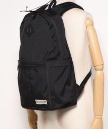 撥水リサイクルポリエステル ビッグサイドポケット バッグパック A4収納対応 POCKET PACK