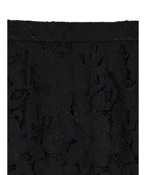 Ameri(アメリ)の「MEDI CUTWORK 3D LACE MOTIF LAYERED SKIRT(スカート・レディース・ブラック/ホワイト・MEDIUM/SMALL)」の9枚目の写真