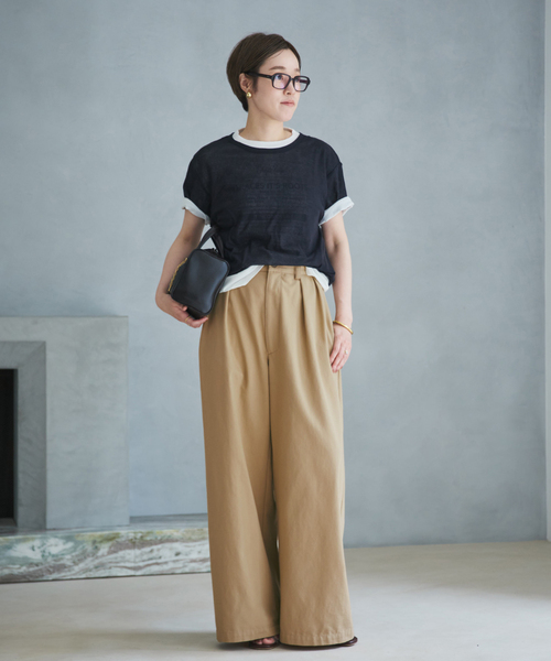 plage(プラージュ)の「vintage like チノパンツ(チノパンツ・レディース・ベージュ/カーキ・34/36/38)」の3枚目の写真