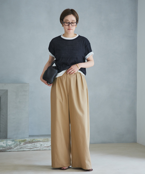 plage(プラージュ)の「vintage like チノパンツ(チノパンツ・レディース・ベージュ/カーキ・34/36/38)」の6枚目の写真