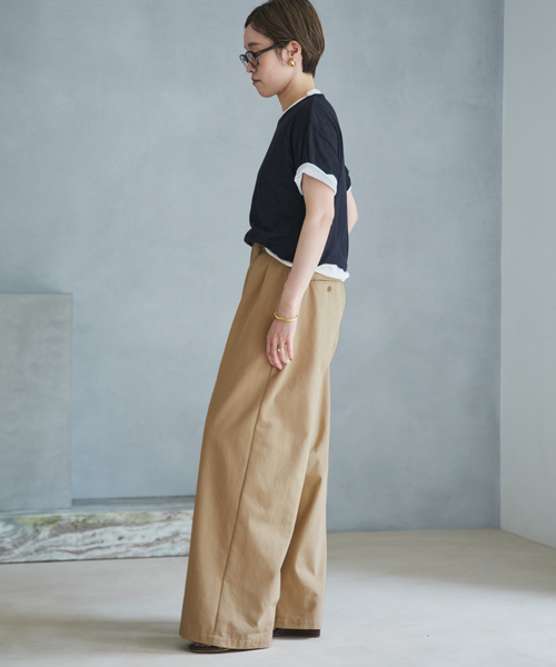 plage(プラージュ)の「vintage like チノパンツ(チノパンツ・レディース・ベージュ/カーキ・34/36/38)」の7枚目の写真