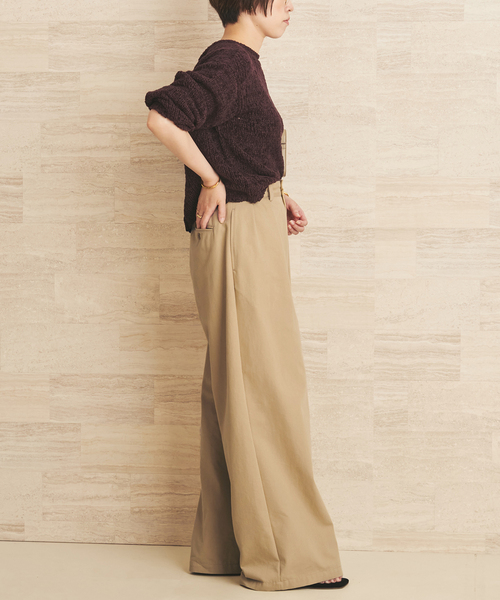 plage(プラージュ)の「vintage like チノパンツ(チノパンツ・レディース・ベージュ/カーキ・34/36/38)」の16枚目の写真