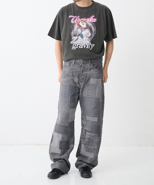 THE TOKYO(ザトウキョウ)の「【PIIT/ピット】OCHAKO TEE/麗日お茶子「僕のヒーローアカデミア」・アニメTEE(Tシャツ/カットソー・メンズ・ダークグレー・L/M/XL)」の3枚目の写真