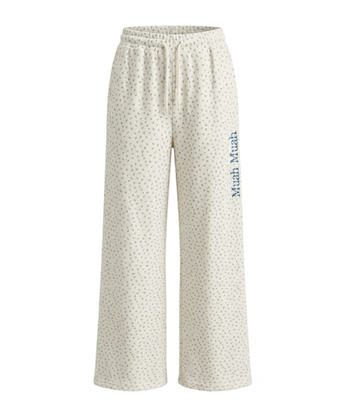 muahmuah（ムーアムーア）の「[SET] ワッフルトレーニングフードジップアップパンツセット [アイボリー]（パーカー・レディース・アイボリー・FREE）」の15枚目の写真