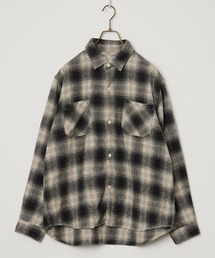 REMI RELIEF | REMI RELIEF/レミレリーフ T/Cネップチェックワークシャツ アメカジ ヴィンテージ メンズ 2026年夏 夏服(シャツ/ブラウス)