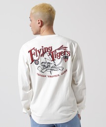 《WEB&DEPOT限定》MILITARY MOTIF LONGSLEEVE T-SHIRT / ミリタリーモチーフ 長袖Tシャツ / AVIREX / アヴィレックス