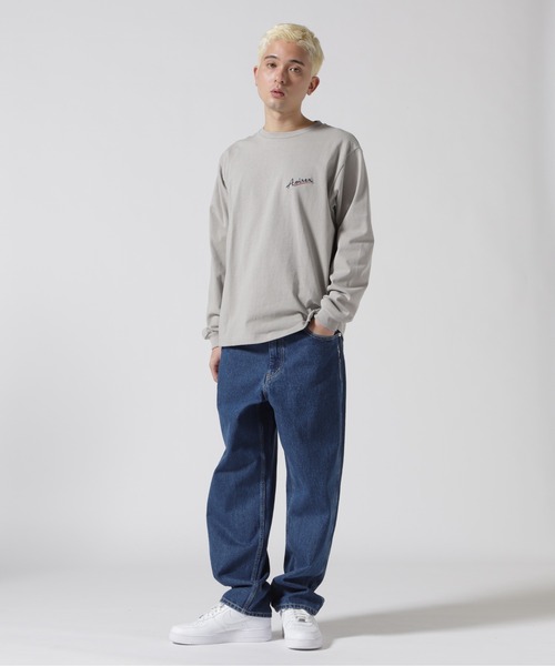 AVIREX(アヴィレックス)の「《WEB&DEPOT限定》MILITARY MOTIF LONGSLEEVE T-SHIRT / ミリタリーモチーフ 長袖Tシャツ / AVIREX / アヴィレックス(Tシャツ/カットソー・メンズ・ライトグレー/ホワイト/ブラック・X-LARGE/XX-LARGE/LARGE/MEDIUM)」の14枚目の写真