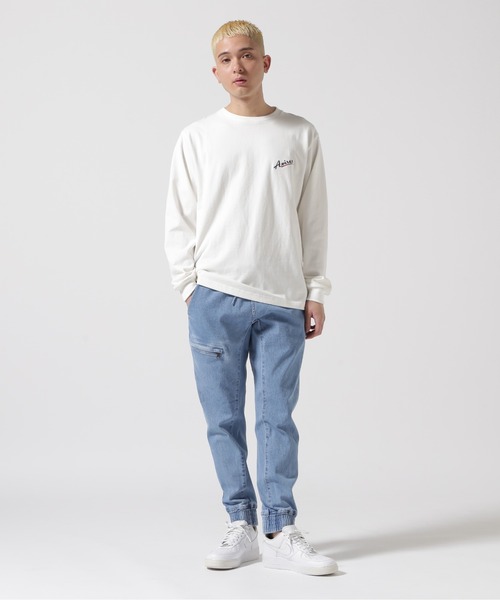 AVIREX(アヴィレックス)の「《WEB&DEPOT限定》MILITARY MOTIF LONGSLEEVE T-SHIRT / ミリタリーモチーフ 長袖Tシャツ / AVIREX / アヴィレックス(Tシャツ/カットソー・メンズ・ライトグレー/ホワイト/ブラック・X-LARGE/XX-LARGE/LARGE/MEDIUM)」の6枚目の写真