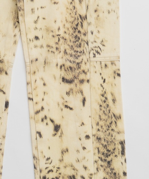 PRANK PROJECT(プランクプロジェクト)の「【2026Autumn Pre-Order】ラミネートパターンパンツ / Laminate Pattern Pants(その他パンツ・レディース・ライトイエロー/ボルドー・38/36)」の21枚目の写真