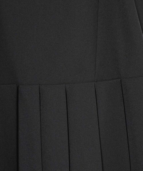 Honeys(ハニーズ)の「プリーツミニジャンスカ(ジャンパースカート・レディース・ヘザーチャコール/ブラック・L/LL/M/S/SS)」の14枚目の写真