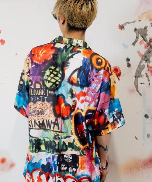 ROYAL FLASH（ロイヤルフラッシュ）の「guernika/ゲルニカ/ORION THE DRAFT ART ALOHA SHIRT（シャツ/ブラウス・メンズ・その他24・F）」の3枚目の写真