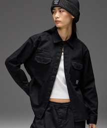 FACE LABEL WORK L/S SHIRT
