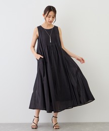 2WAYピンタックパネルワンピース
