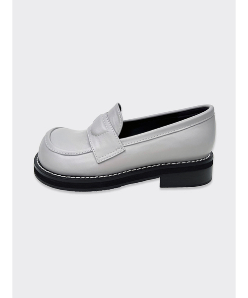 hippu（ヒプ）の「Chubby Loafer Women [Gray]（ローファー・レディース・その他・25.5cm/25cm/24.5cm/24cm/23.5cm/23cm/22.5cm/22cm）」の3枚目の写真
