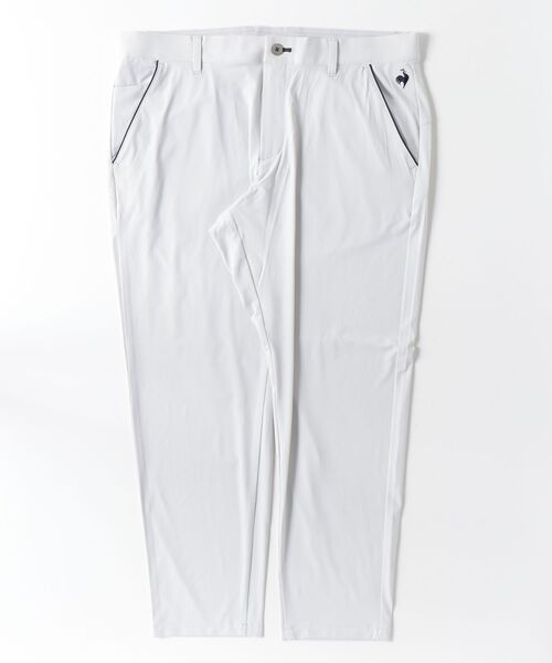 le coq sportif GOLF（ルコックスポルティフゴルフ）の「ルコックゴルフ　全方向ストレッチ接触冷感ニットパンツ（その他パンツ・メンズ・ネイビー/グレー/杢グレー・85/88/79/82/96/92/76）」の2枚目の写真