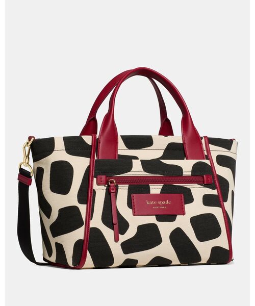 kate spade new york（ケイトスペード ニューヨーク）の「ダッシュ ジラフ キャンバス トート バッグ（トートバッグ・レディース・その他・ONESIZE）」の4枚目の写真