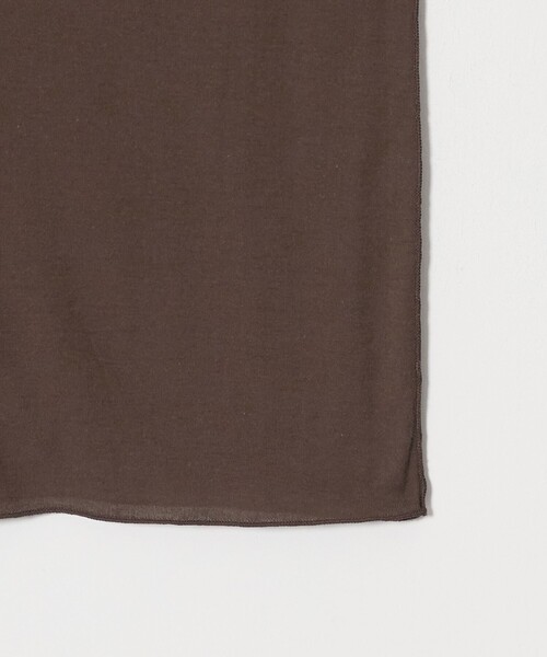 upperhights(アッパーハイツ)の「<upper hights × conte> シアー クルーネックTシャツ(Tシャツ/カットソー・レディース・ブラック/ホワイト/ブラウン系・FREE)」の7枚目の写真