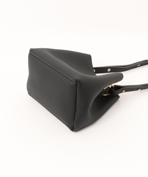 TONE SELECT GOODS(トーンセレクトグッズ)の「LESRIRE/ シボレザー風2WAYショルダーバッグ L9389(ショルダーバッグ・レディース・ホワイト/ベージュ/ブラック/ブラウン・FREE)」の21枚目の写真