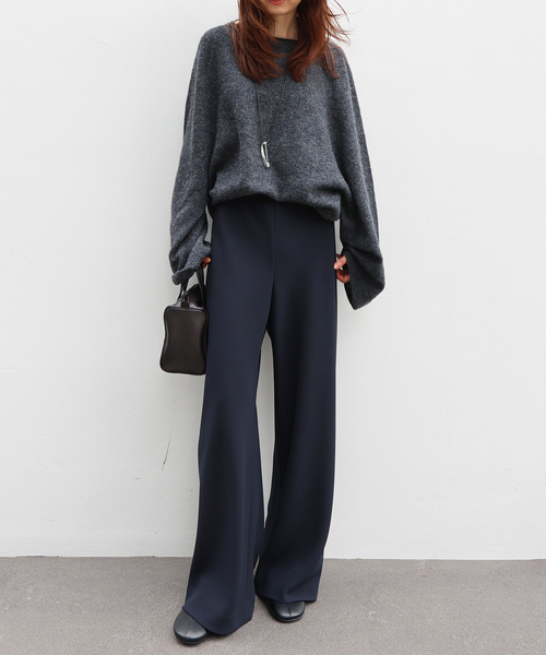 plage(プラージュ)の「《追加》Bias Relax パンツ 12(その他パンツ・レディース・ブラック・34/38/36)」の10枚目の写真