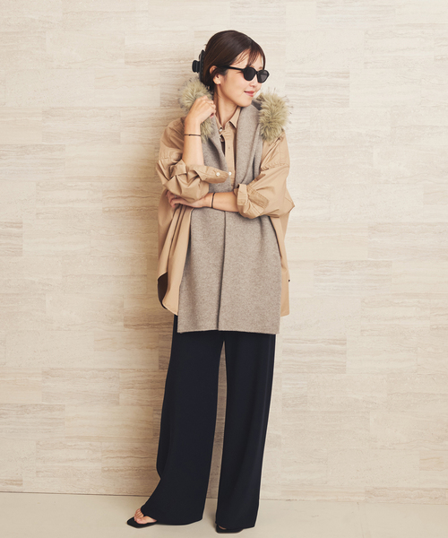 plage(プラージュ)の「《追加》Bias Relax パンツ 12(その他パンツ・レディース・ブラック・34/38/36)」の11枚目の写真