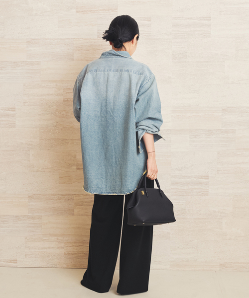 plage(プラージュ)の「《追加》Bias Relax パンツ 12(その他パンツ・レディース・ブラック・34/38/36)」の14枚目の写真