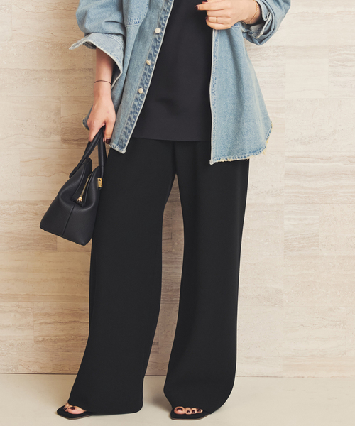 plage(プラージュ)の「《追加》Bias Relax パンツ 12(その他パンツ・レディース・ブラック・34/38/36)」の16枚目の写真