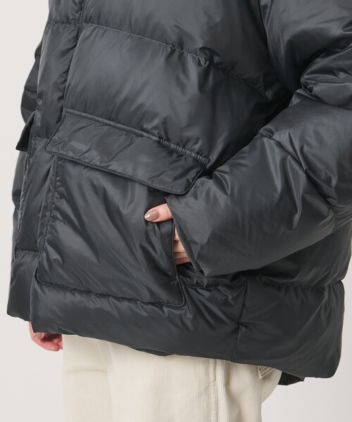 MARW UNITED ARROWS(マルゥ ユナイテッドアローズ)の「<MARW UNITED ARROWS>2WAY コクーン ダウンジャケット(ダウンジャケット/コート・レディース・ダークグレー/ブラック/モカ・38/36)」の21枚目の写真