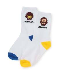 XLARGE KIDS | バックスタイルファニーゴリラクルーソックス(ソックス/靴下)