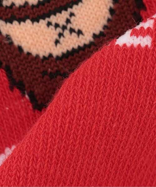 XLARGE KIDS（エクストララージキッズ）の「バックスタイルファニーゴリラクルーソックス（ソックス/靴下・キッズ・ブラック/ホワイト/レッド・19-21cm/17-19cm/15-17cm/13-15cm）」の7枚目の写真