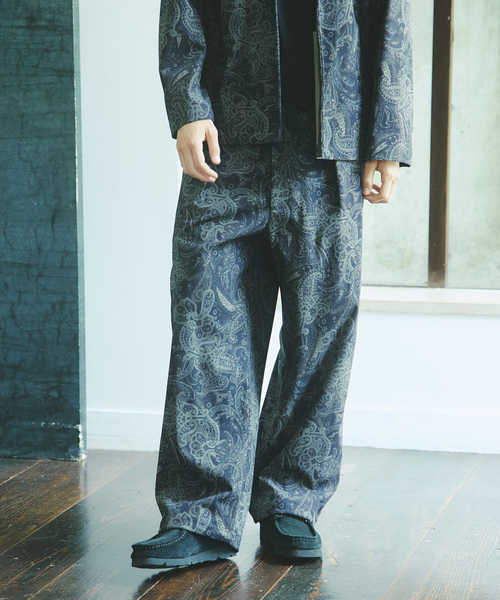 JOURNAL STANDARD（ジャーナルスタンダード）の「トリコット コーデュロイ オーバー パンツ（スラックス・メンズ・チャコールグレー/ブラウン・SMALL/MEDIUM/LARGE）」の6枚目の写真