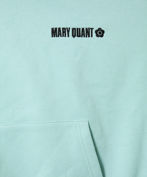 MARY QUANT(マリークワント)の「MARY QUANT × PUBLUX/マリークワント <ユニセックス>別注 裏起毛 フーディー ロゴ スウェット(パーカー) 限定展開(パーカー・メンズ・サックスブルー/ブラウン/ブラック/グレー・MEDIUM/SMALL/LARGE)」の12枚目の写真