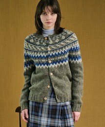 MORRIS & SONS | チャンキーノルディックカーディガン WOMEN
