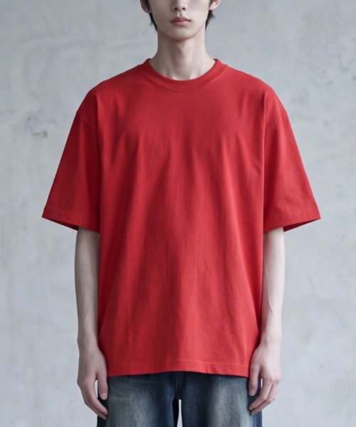 CAMBER(キャンバー)の「【T24】【CAMBER/キャンバー】MAX WEIGHT S/S TEE CAM301(Tシャツ/カットソー・メンズ・マルーン/グリーン/ゴールド/レッド/ブラック/グレー/オレンジ/ナチュラル/ロイヤルブルー/ネイビー・MEDIUM/X-LARGE/LARGE/SMALL)」の8枚目の写真