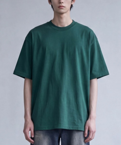 CAMBER(キャンバー)の「【T24】【CAMBER/キャンバー】MAX WEIGHT S/S TEE CAM301(Tシャツ/カットソー・メンズ・マルーン/グリーン/ゴールド/レッド/ブラック/グレー/オレンジ/ナチュラル/ロイヤルブルー/ネイビー・MEDIUM/X-LARGE/LARGE/SMALL)」の5枚目の写真