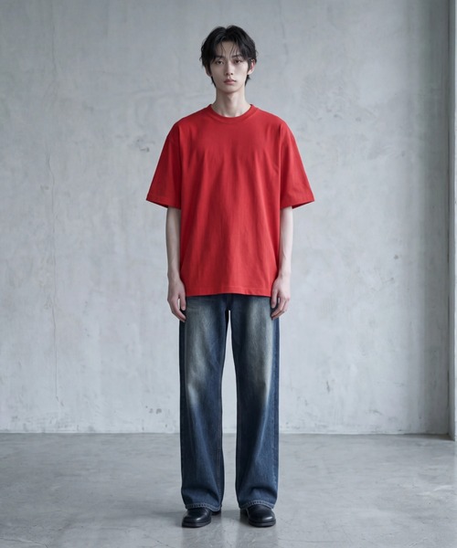 CAMBER(キャンバー)の「【T24】【CAMBER/キャンバー】MAX WEIGHT S/S TEE CAM301(Tシャツ/カットソー・メンズ・マルーン/グリーン/ゴールド/レッド/ブラック/グレー/オレンジ/ナチュラル/ロイヤルブルー/ネイビー・MEDIUM/X-LARGE/LARGE/SMALL)」の13枚目の写真