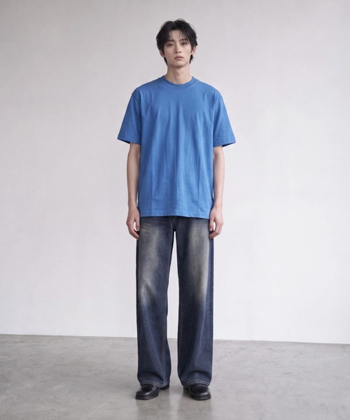 CAMBER(キャンバー)の「【T24】【CAMBER/キャンバー】MAX WEIGHT S/S TEE CAM301(Tシャツ/カットソー・メンズ・マルーン/グリーン/ゴールド/レッド/ブラック/グレー/オレンジ/ナチュラル/ロイヤルブルー/ネイビー・MEDIUM/X-LARGE/LARGE/SMALL)」の22枚目の写真