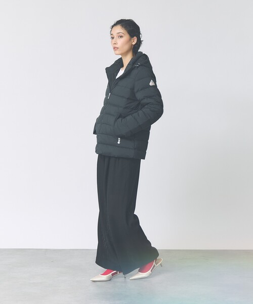 Pyrenex（ピレネックス）の「【PYRENEX/ピレネックス】SPOUTNIC JPN/スプートニックソフト/HWAA023/ダウンコート/アウター（ダウンジャケット/コート・レディース・ネイビー/アイボリー/ブラック・36/38/42/40）」の20枚目の写真