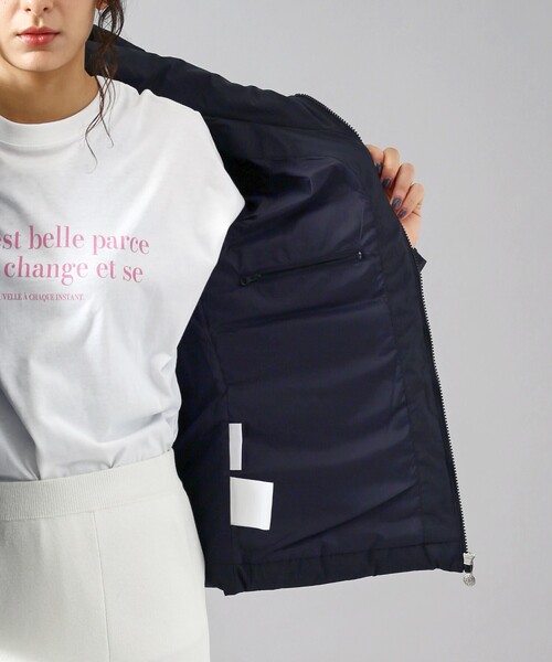 Pyrenex（ピレネックス）の「【PYRENEX/ピレネックス】SPOUTNIC JPN/スプートニックソフト/HWAA023/ダウンコート/アウター（ダウンジャケット/コート・レディース・ネイビー/アイボリー/ブラック・36/38/42/40）」の11枚目の写真