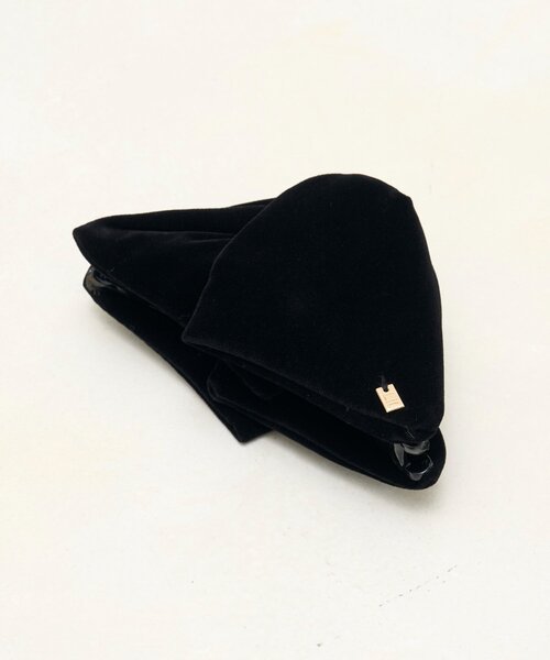 CIAOPANIC TYPY（チャオパニックティピー）の「:lilベロアトライアングルクリップ（バレッタ/ヘアクリップ・レディース・キャメル/ブラック・ONE SIZE）」の6枚目の写真