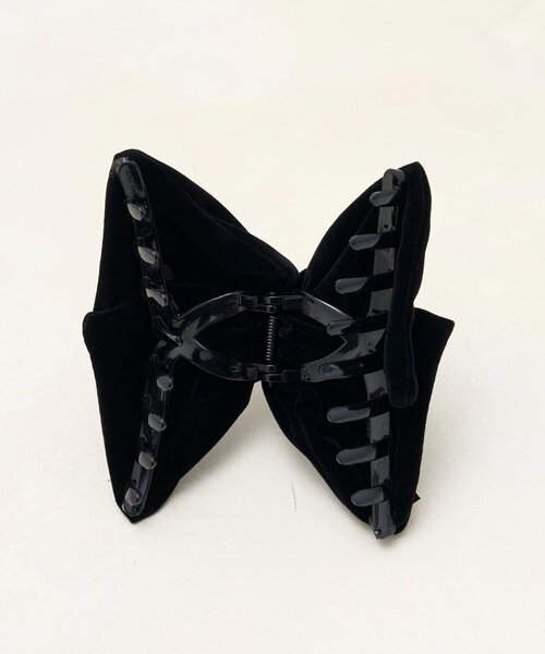 CIAOPANIC TYPY（チャオパニックティピー）の「:lilベロアトライアングルクリップ（バレッタ/ヘアクリップ・レディース・キャメル/ブラック・ONE SIZE）」の9枚目の写真