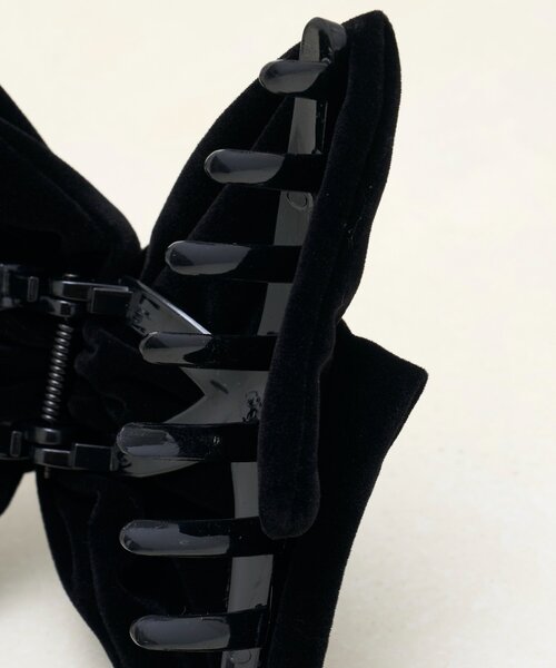 CIAOPANIC TYPY（チャオパニックティピー）の「:lilベロアトライアングルクリップ（バレッタ/ヘアクリップ・レディース・キャメル/ブラック・ONE SIZE）」の10枚目の写真