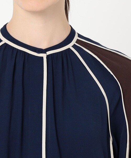 TOMORROWLAND (トゥモローランド)の「BODICE STUDIO Raglan shirt ミディアムドレス(ワンピース・レディース・ネイビー・XS)」の5枚目の写真