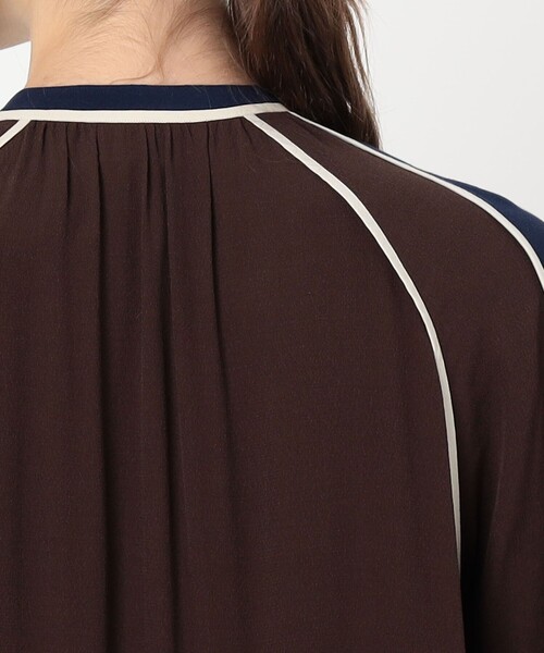 TOMORROWLAND (トゥモローランド)の「BODICE STUDIO Raglan shirt ミディアムドレス(ワンピース・レディース・ネイビー・XS)」の6枚目の写真