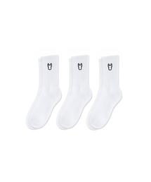 LIFE WORK（ライフワーク）の「3PACK コマサ ラドックロゴ クルーソックス（ソックス/靴下）」