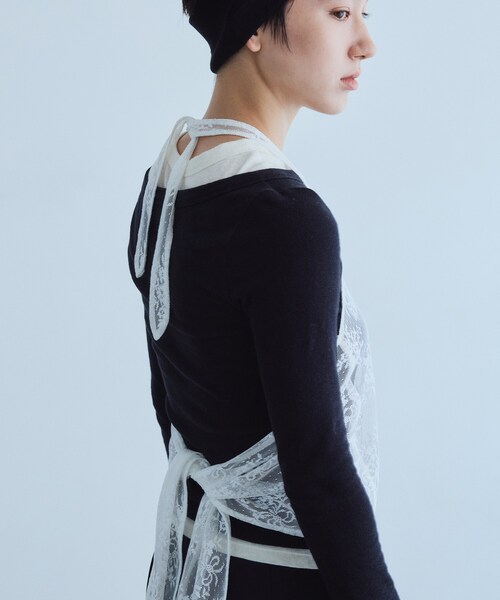 CODE A(コードエー)の「UKI UKI*CODE A|layered jersey trio set(その他トップス・レディース・ブラック/ホワイト/グレー・00)」の5枚目の写真