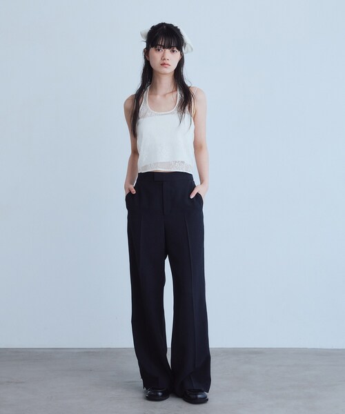 CODE A(コードエー)の「UKI UKI*CODE A|layered jersey trio set(その他トップス・レディース・ブラック/ホワイト/グレー・00)」の14枚目の写真
