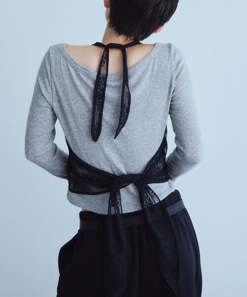 CODE A(コードエー)の「UKI UKI*CODE A|layered jersey trio set(その他トップス・レディース・ブラック/ホワイト/グレー・00)」の18枚目の写真
