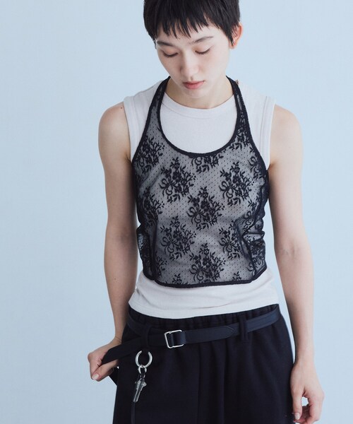 CODE A(コードエー)の「UKI UKI*CODE A|layered jersey trio set(その他トップス・レディース・ブラック/ホワイト/グレー・00)」の21枚目の写真