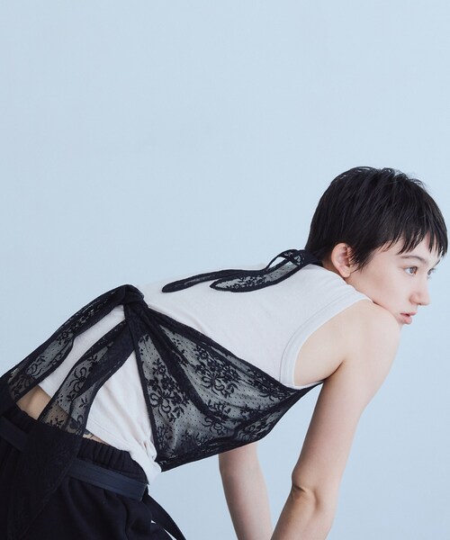 CODE A(コードエー)の「UKI UKI*CODE A|layered jersey trio set(その他トップス・レディース・ブラック/ホワイト/グレー・00)」の22枚目の写真