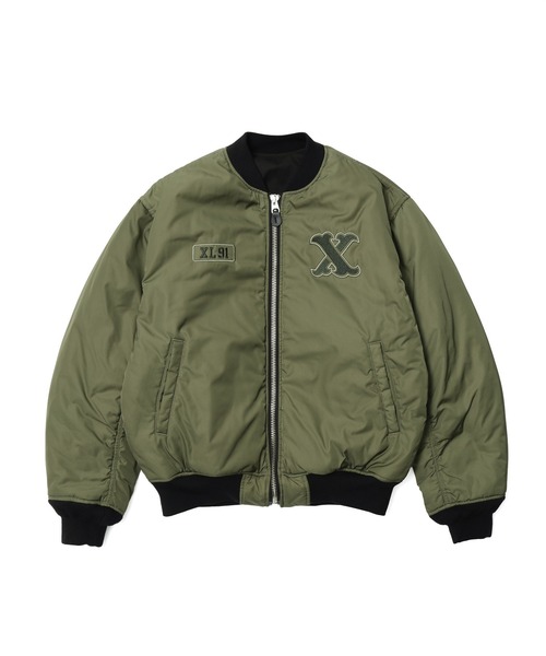 XLARGE（エクストララージ）の「XL REVERSIBLE MA-1（ブルゾン・メンズ・カモフラージュ/グレー/ブラック・S/XL/L/M）」の19枚目の写真